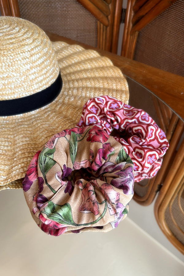 Zestaw gumek do włosów scrunchie Tikitaki + Violet
