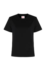 T-shirt prosty czarny