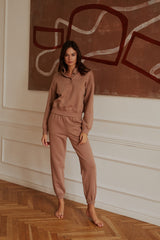 Bluza z guzikami Cozy Cappuccino